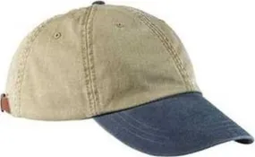 Adams AD969 Optimum Pigment Dyed-Cap - Khaki Navy