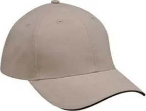 Adams PE102 Adult Performer Cap - Khaki Black