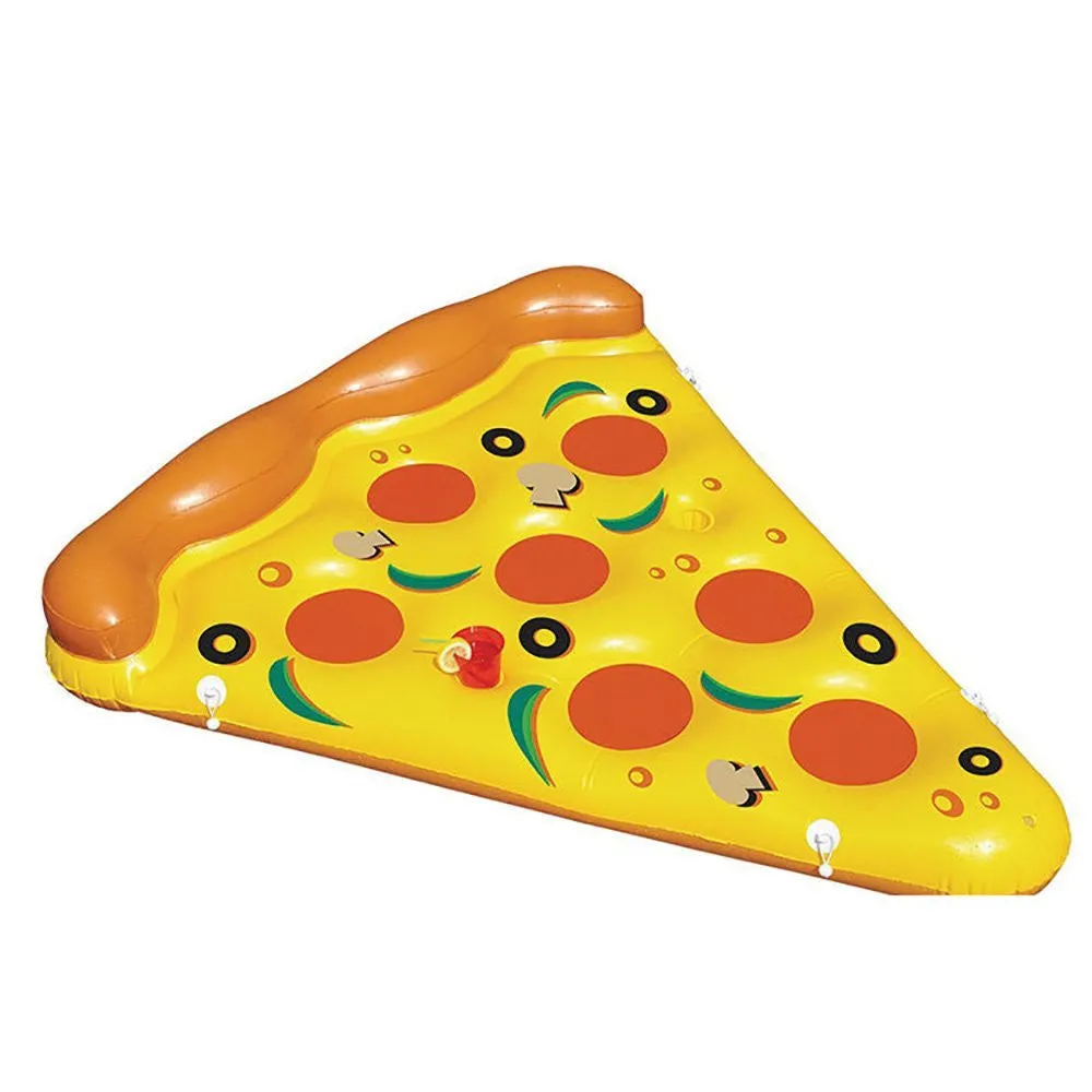 Althemax® Inflatable Pizza Slice Floating Rafts Bed For Swimming Pool Beach Toys Pizza / Pineapple