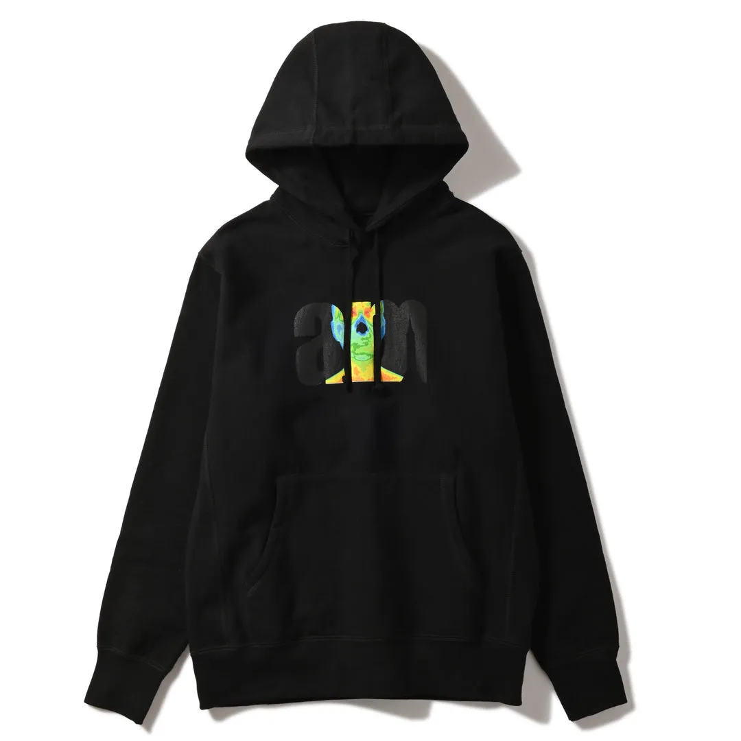 AM Aftermidnight NYC Thermo AM Logo Pullover Hoodie Black