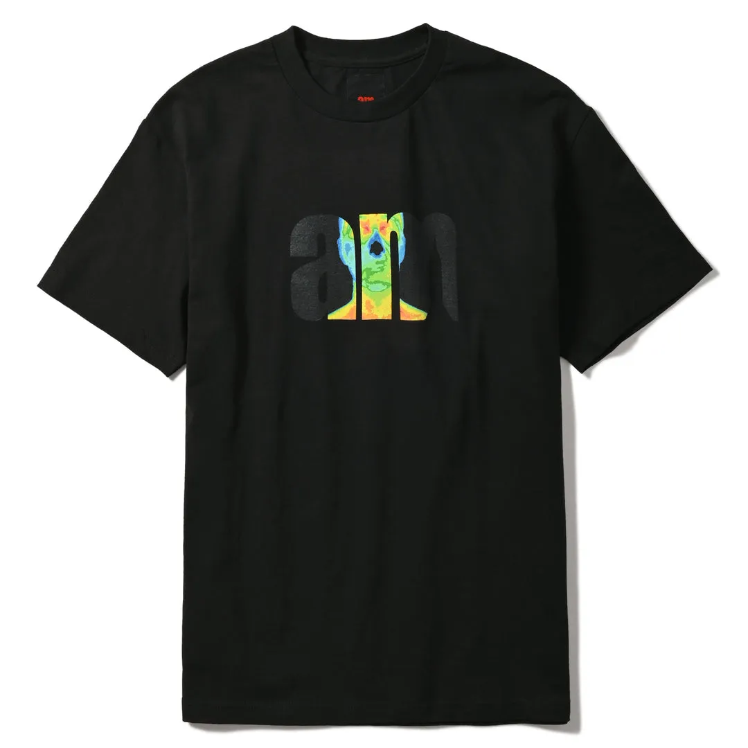 AM Aftermidnight NYC Thermo AM Logo S/S Tee Black