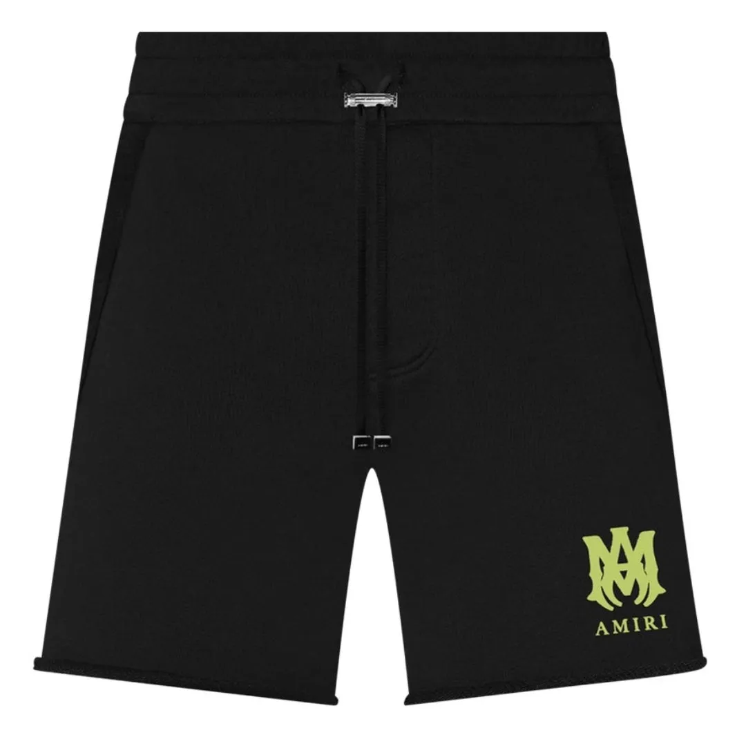 Amiri Ma Logo Black Sweatshorts