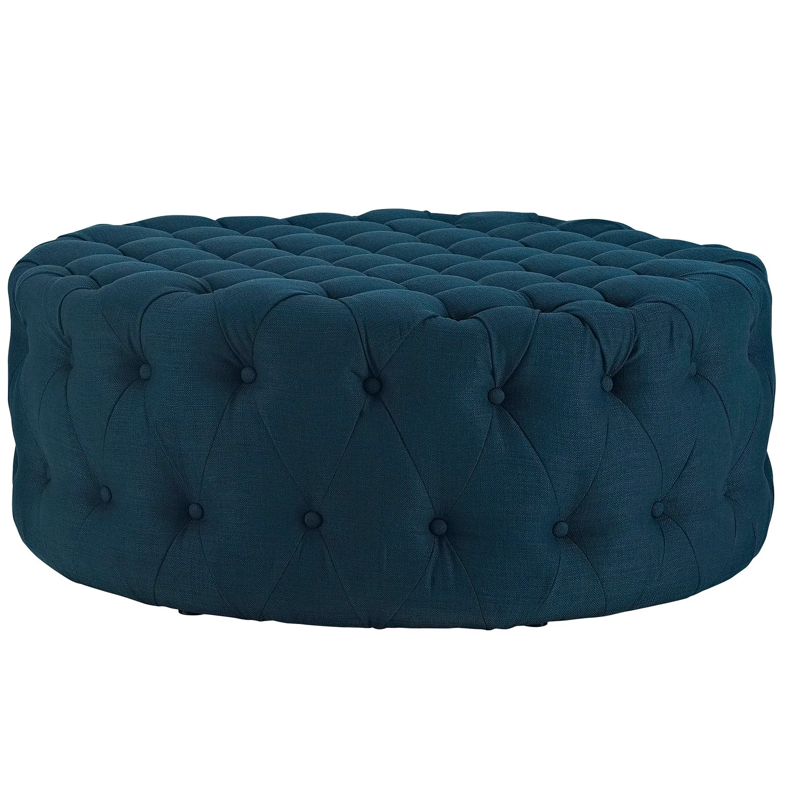 Amour Upholstered Fabric Ottoman by Modway