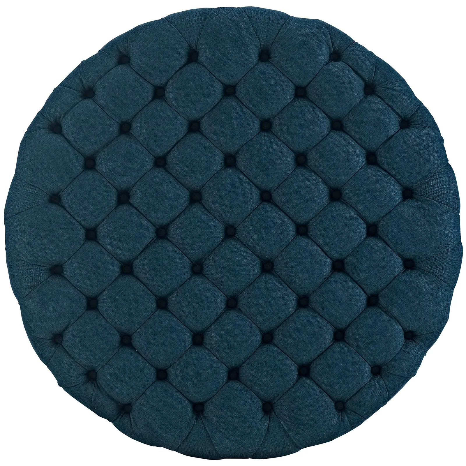 Amour Upholstered Fabric Ottoman by Modway