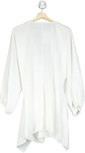 Aria Cove White Long Sleeve Blouse UK 10