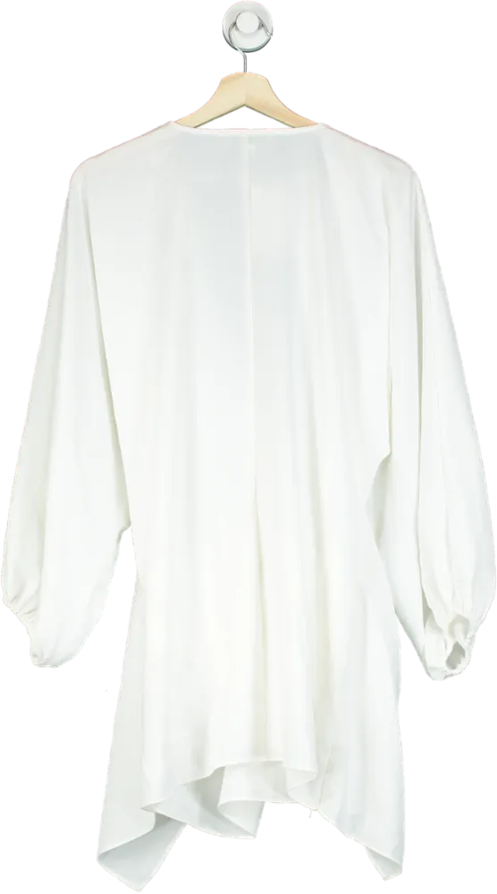 Aria Cove White Long Sleeve Blouse UK 10