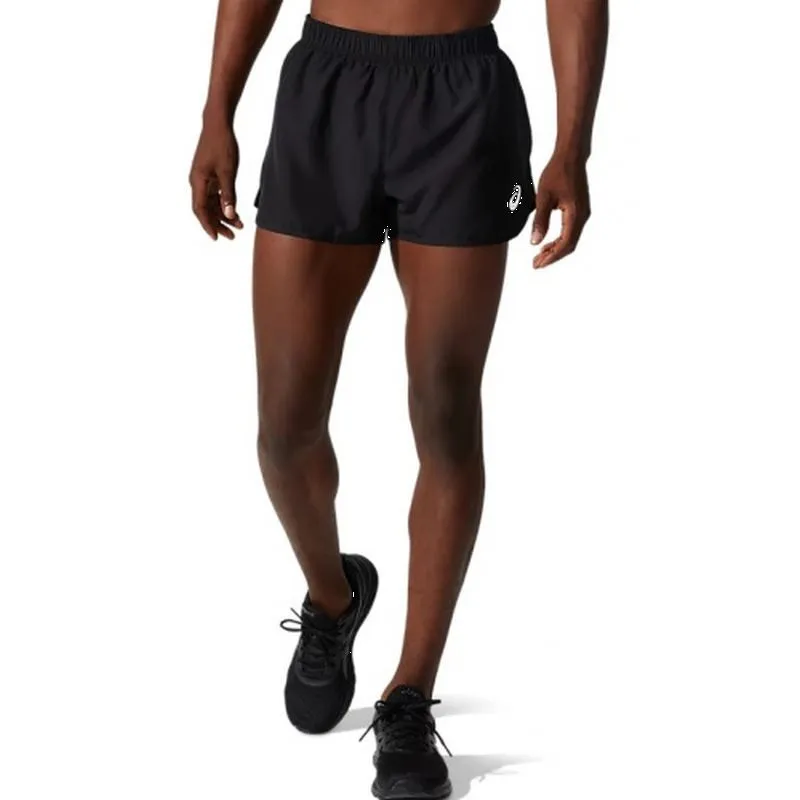 ASICS Mens Silver Split Running Short