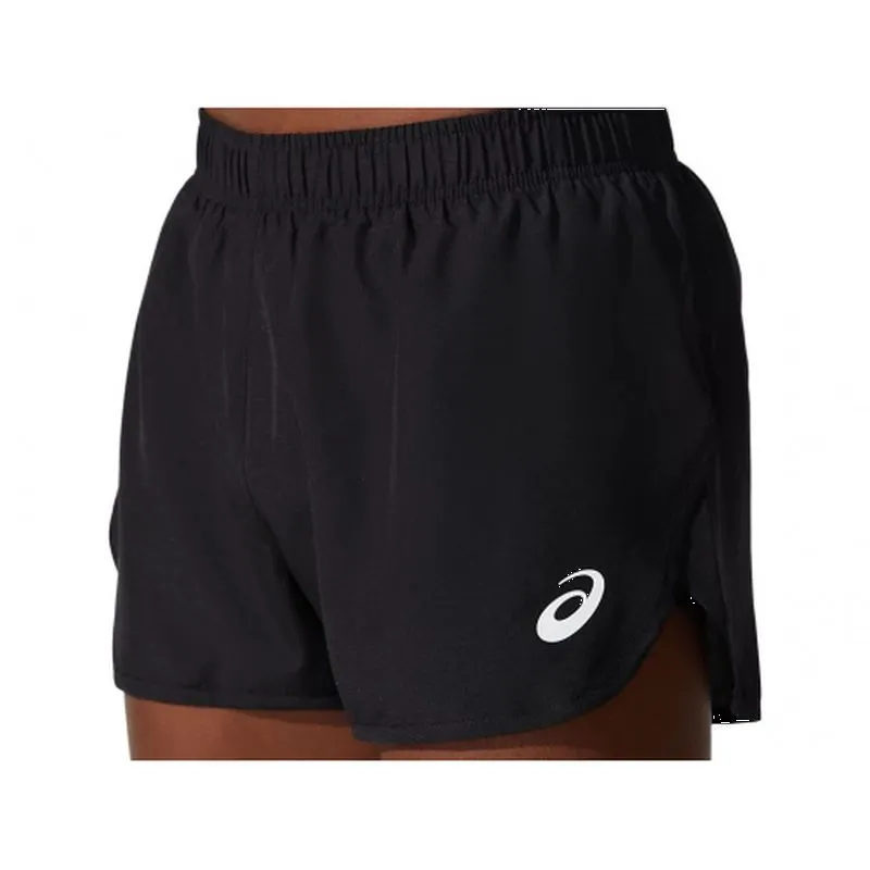 ASICS Mens Silver Split Running Short