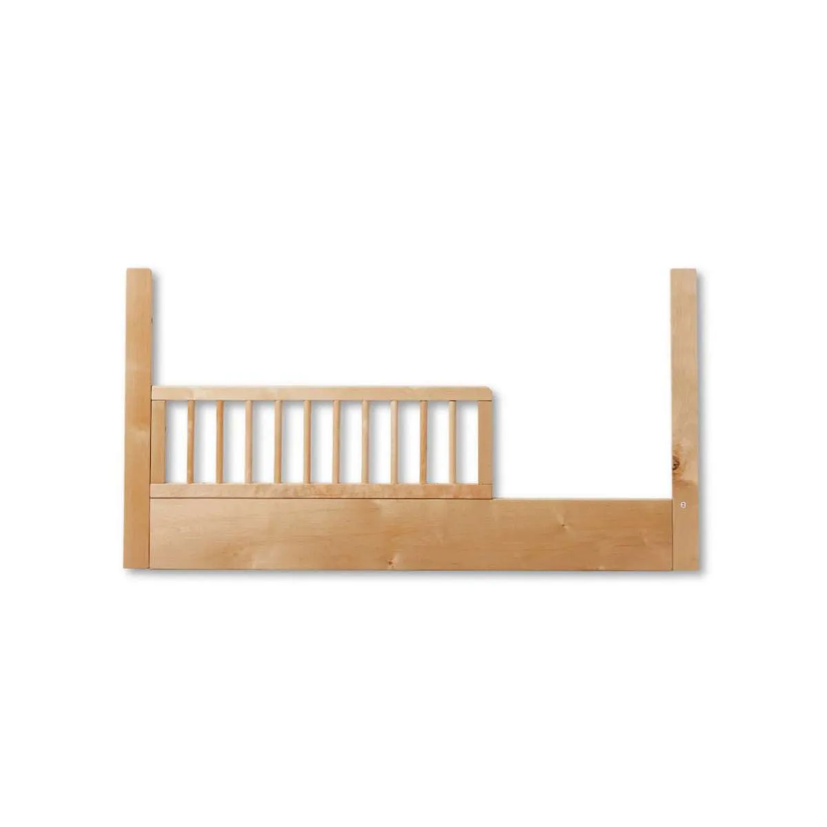 Aspen Cot Toddler Bed Half Frame - Natural Birch