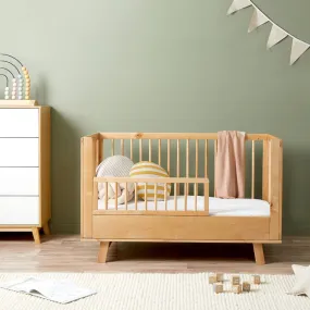 Aspen Cot Toddler Bed Half Frame - Natural Birch