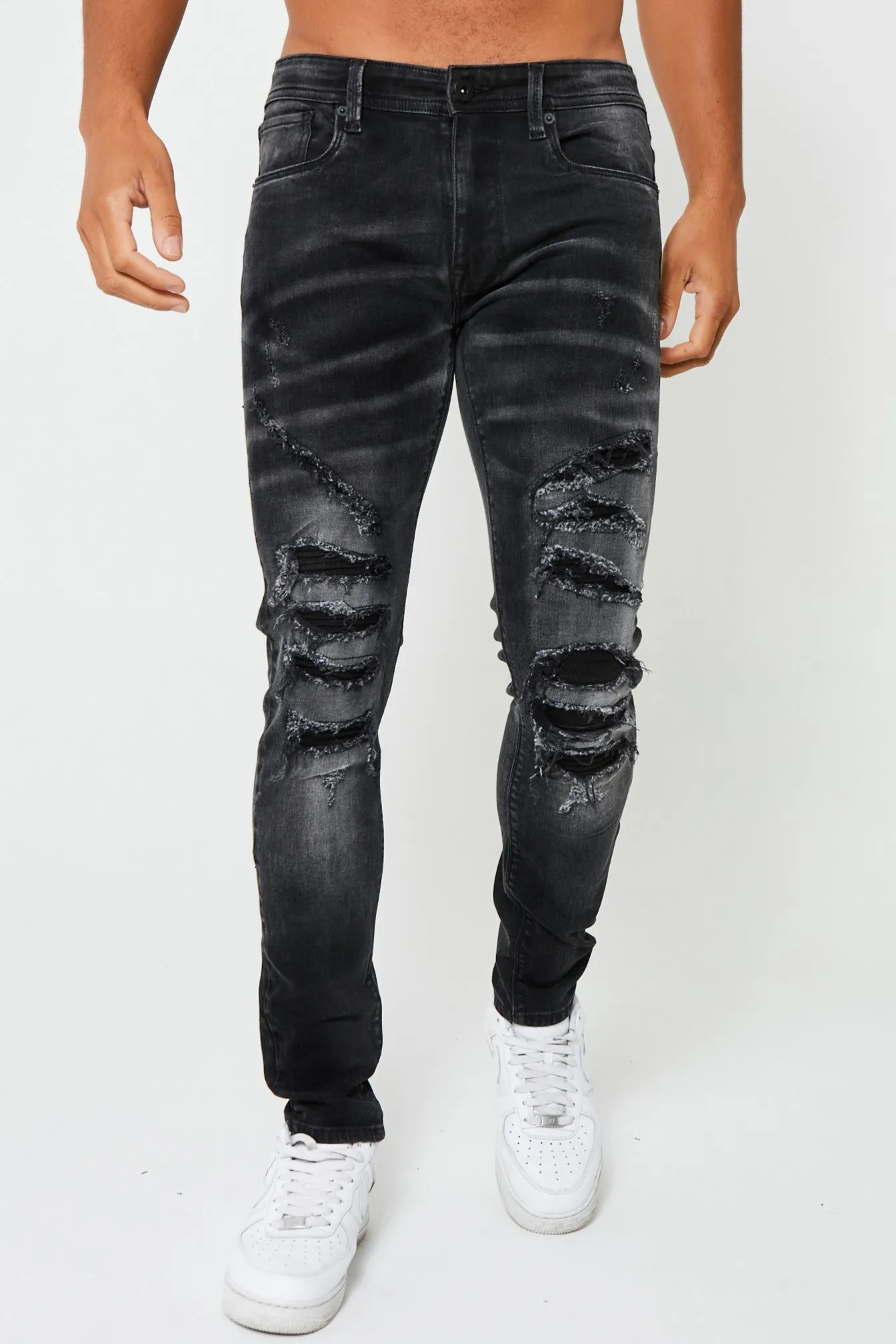 Benhill Tapered Jean - Black