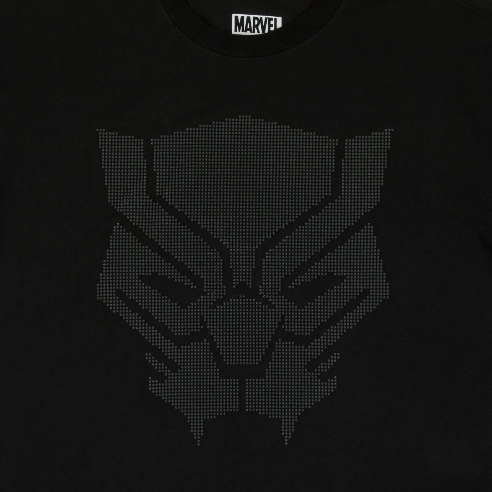 Black Panther Bristle Print Tee