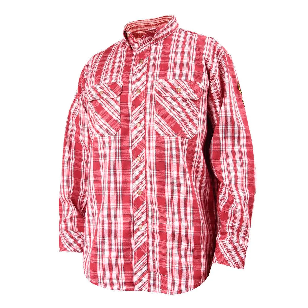 Black Stallion AR/FR Cotton Work Shirt, Plaid - WF2110