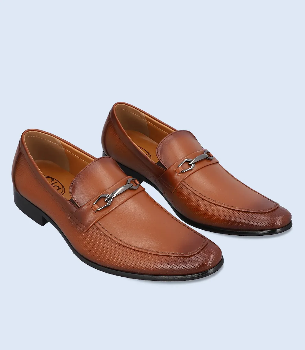 BM5048-BROWN-Men Formal Slip-on's