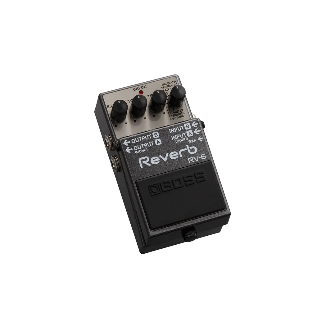 Boss RV-6 Digital Reverb Effects Pedal