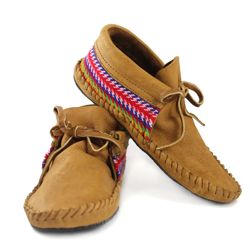 Brenda Dowedoff Louis Riel Sash Ladies 9 Moccasins