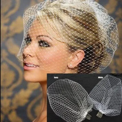 Bridal Net Charming Birdcage Veils