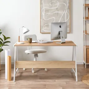 Brixton Trestle Desk - White