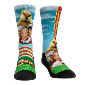 Caddyshack On The Green Men's Crew Sock