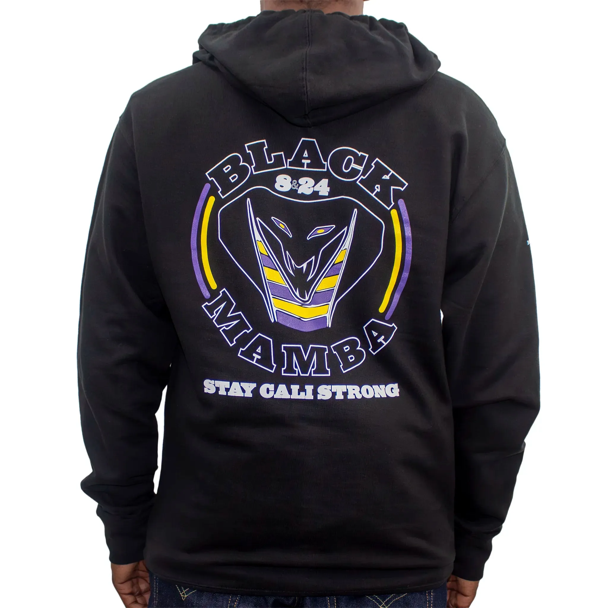 CALI Strong Black Mamba Black Hoodie