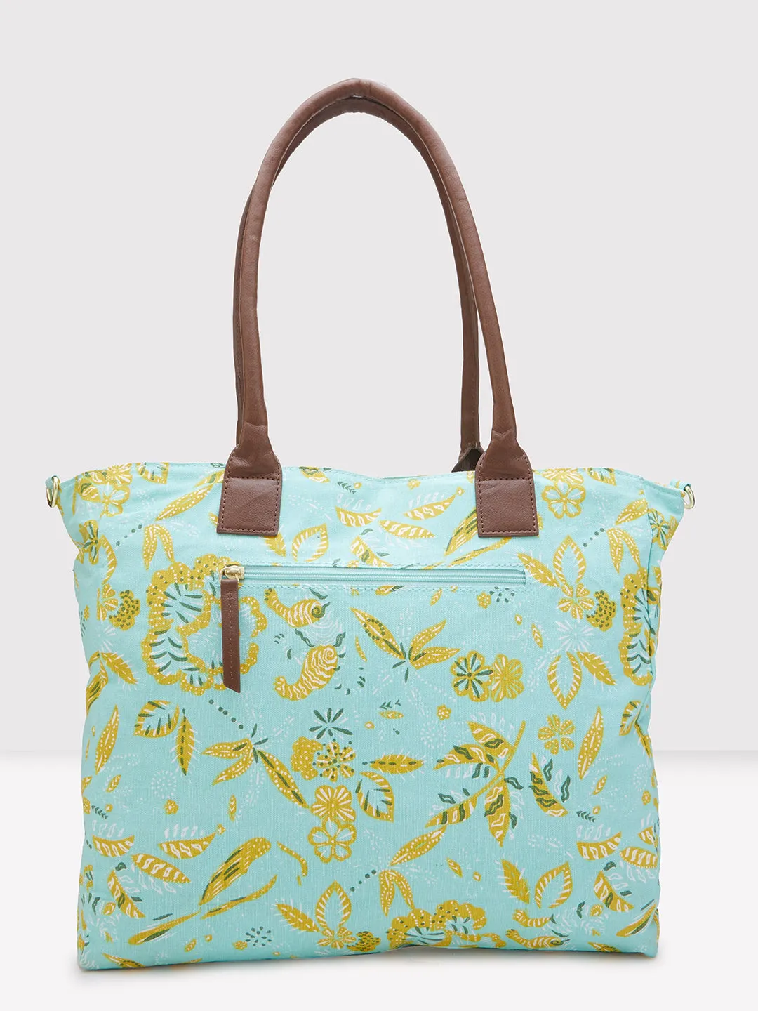 Caprese Hazel Tote Large Aqua