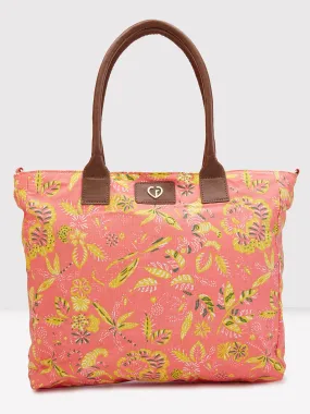 Caprese Hazel Tote Large Coral