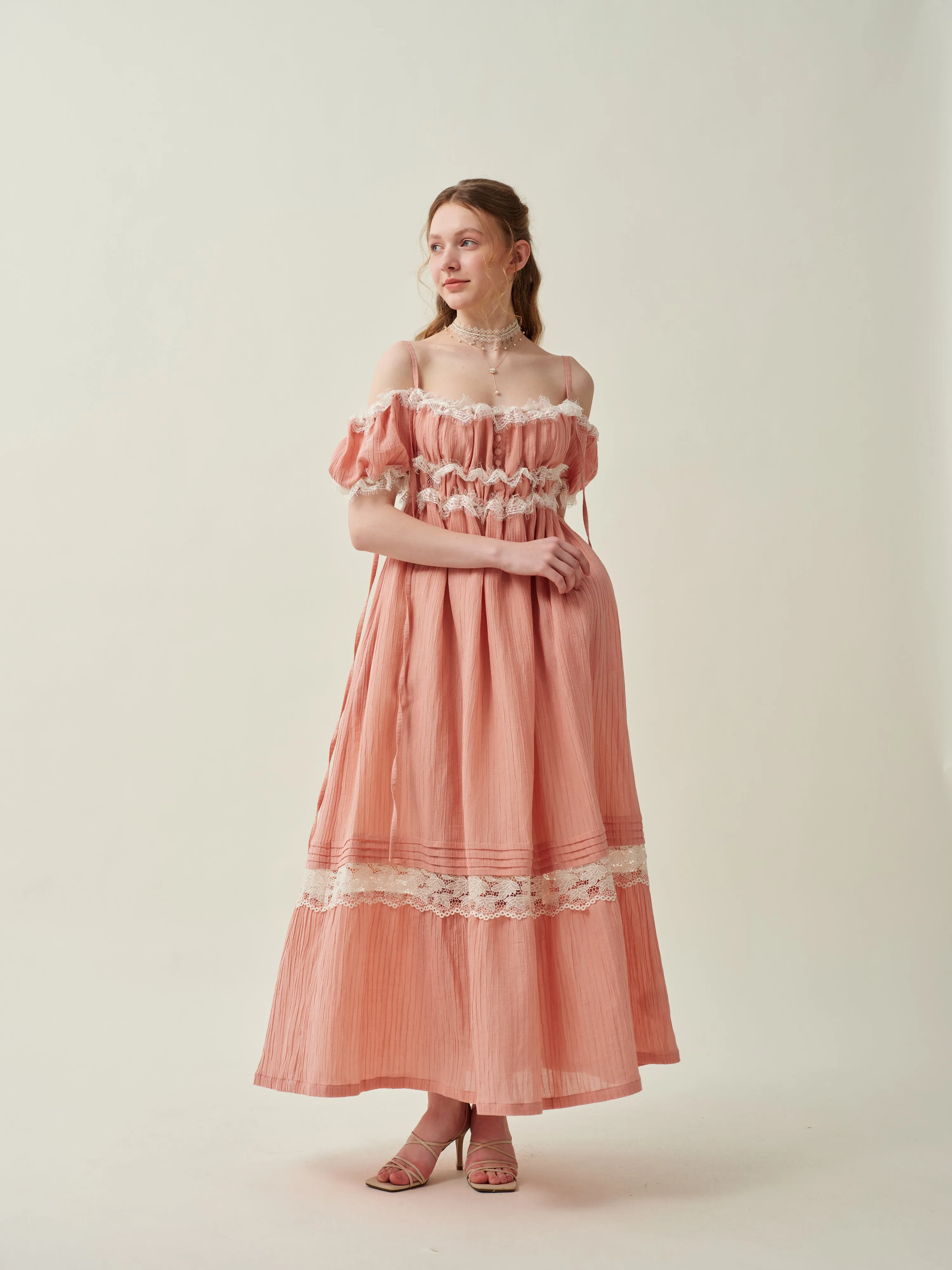 Carolynn 24 | flowy maxi dress with lace