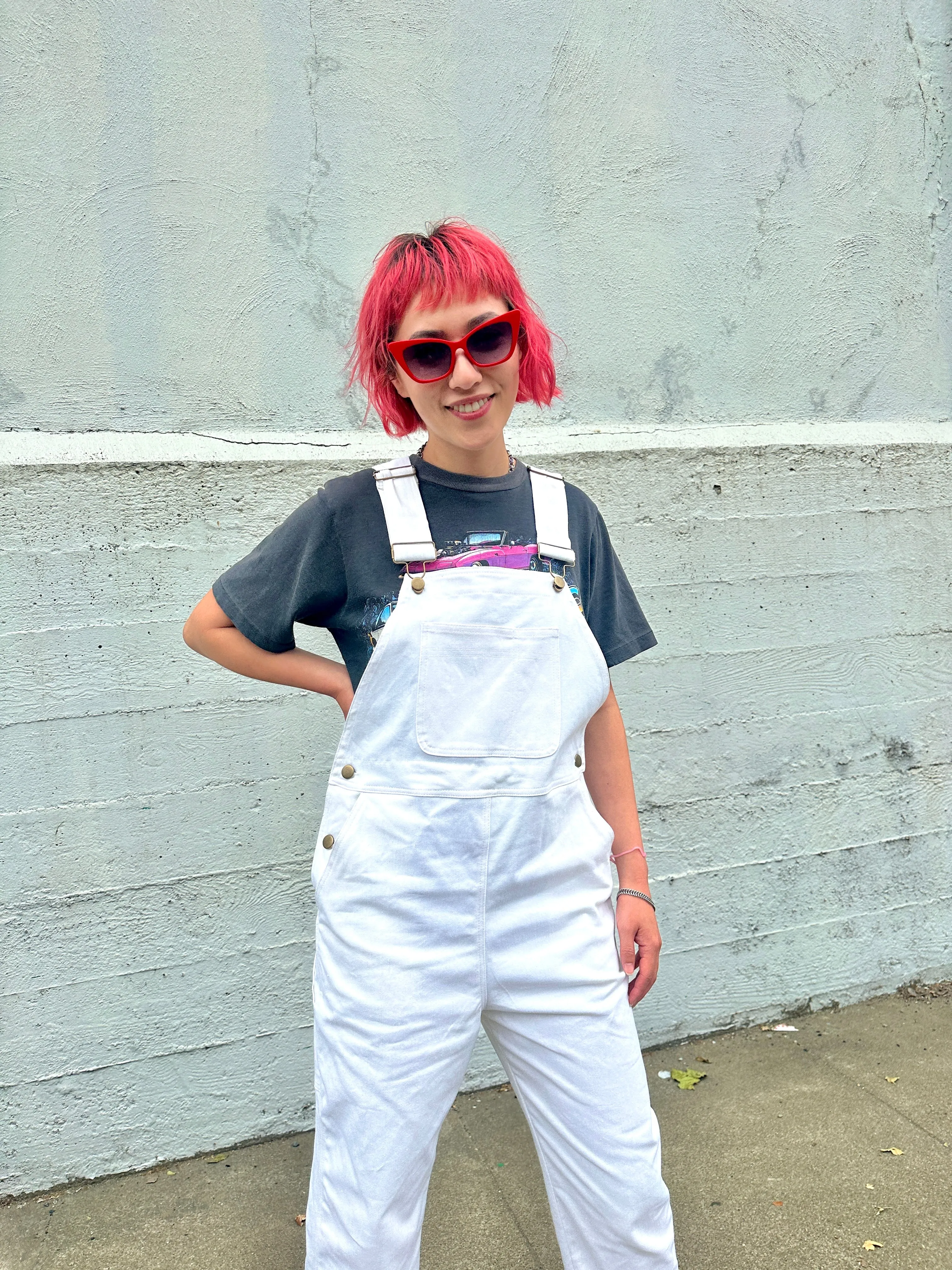 Carpenter Overall White