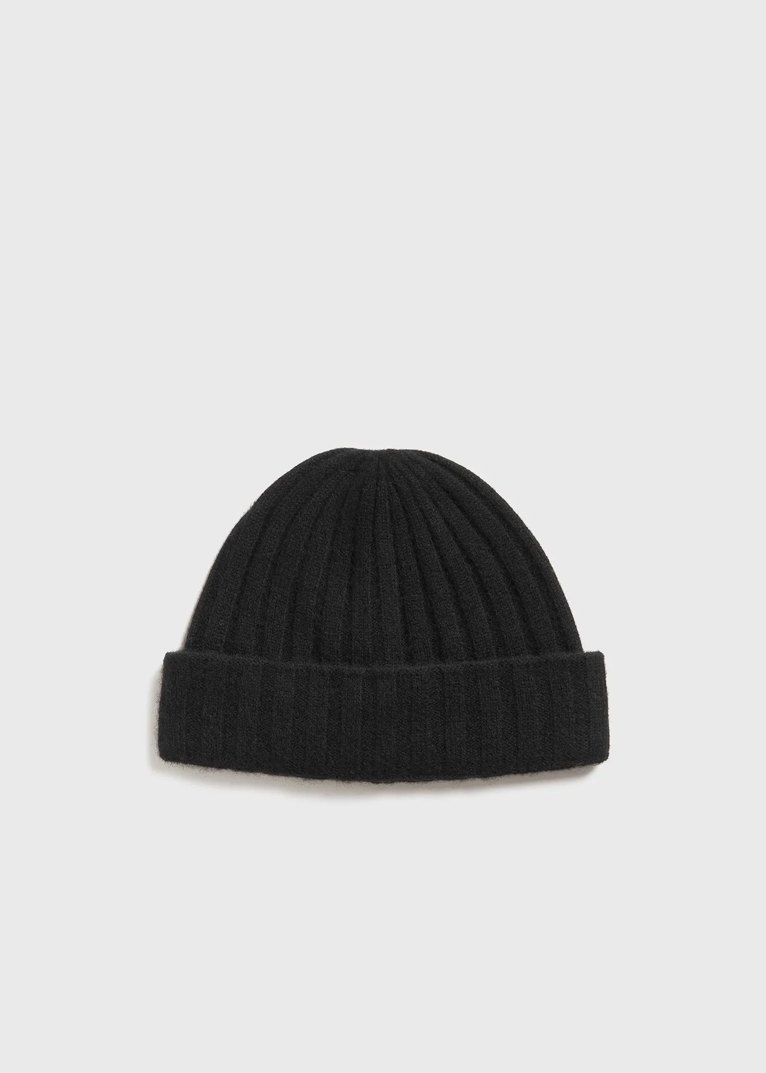 Cashmere beanie black