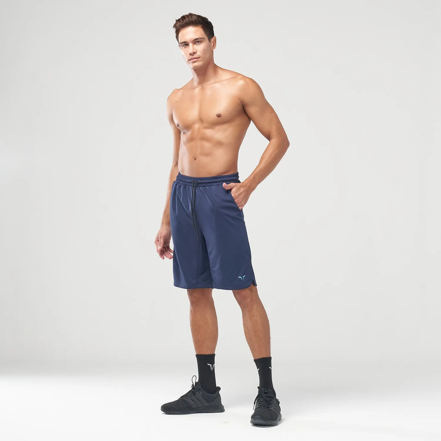 Code Basketball Shorts - Blue Iris