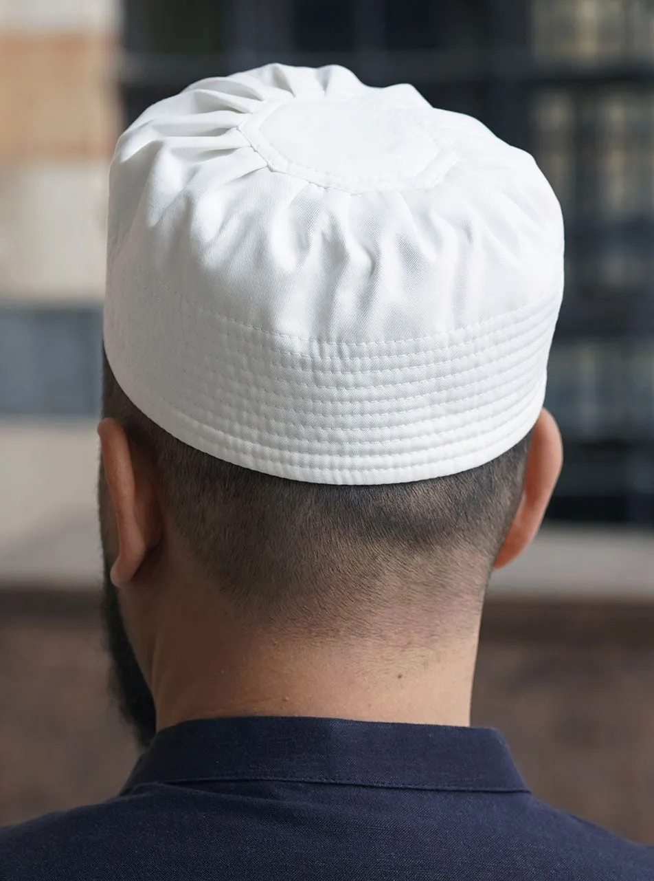 Cotton and Lyocell Pleated Hat