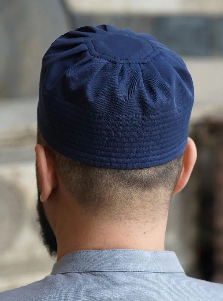 Cotton and Lyocell Pleated Hat