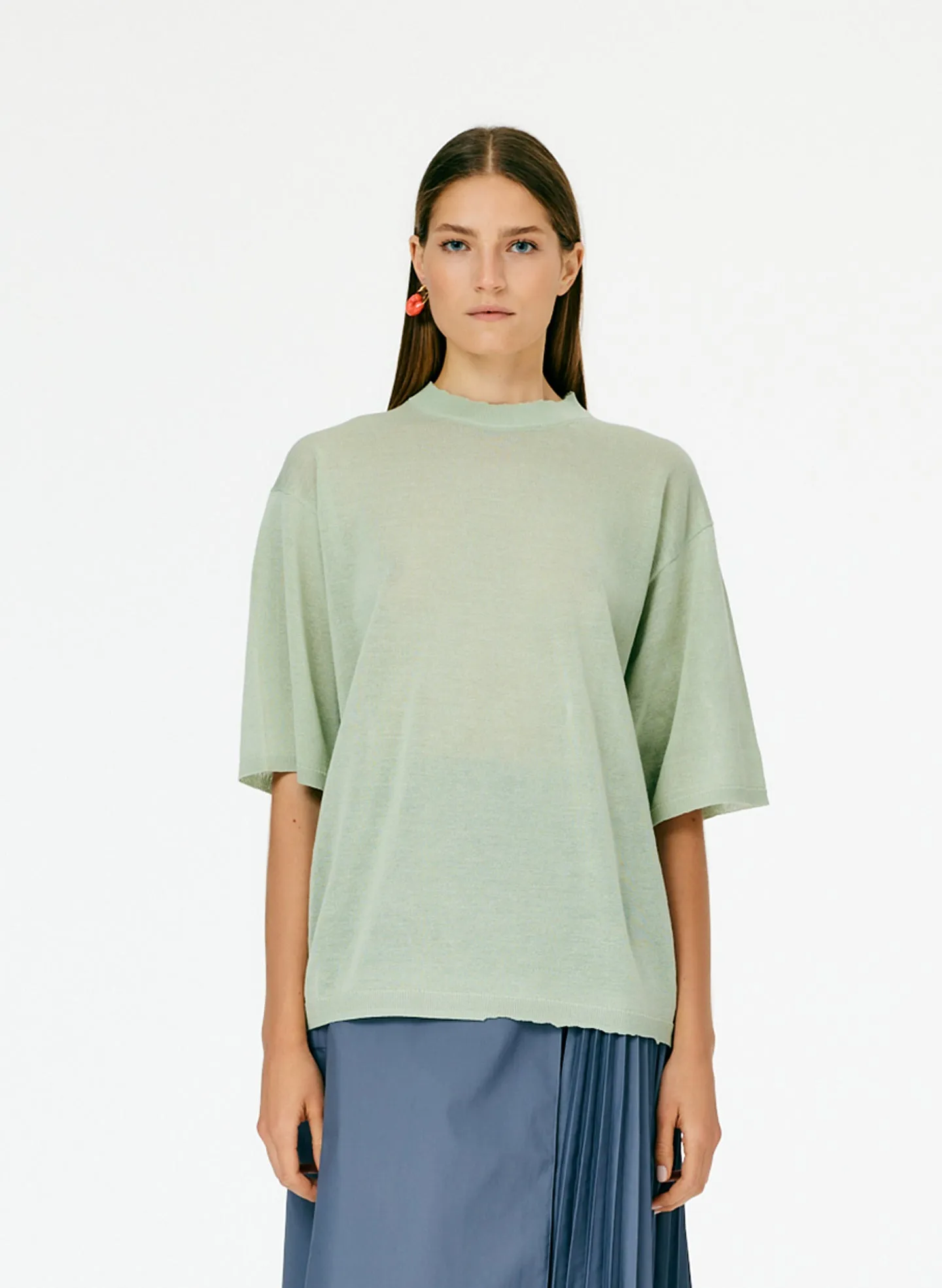 Crispy Cotton Oversized Easy T-Shirt