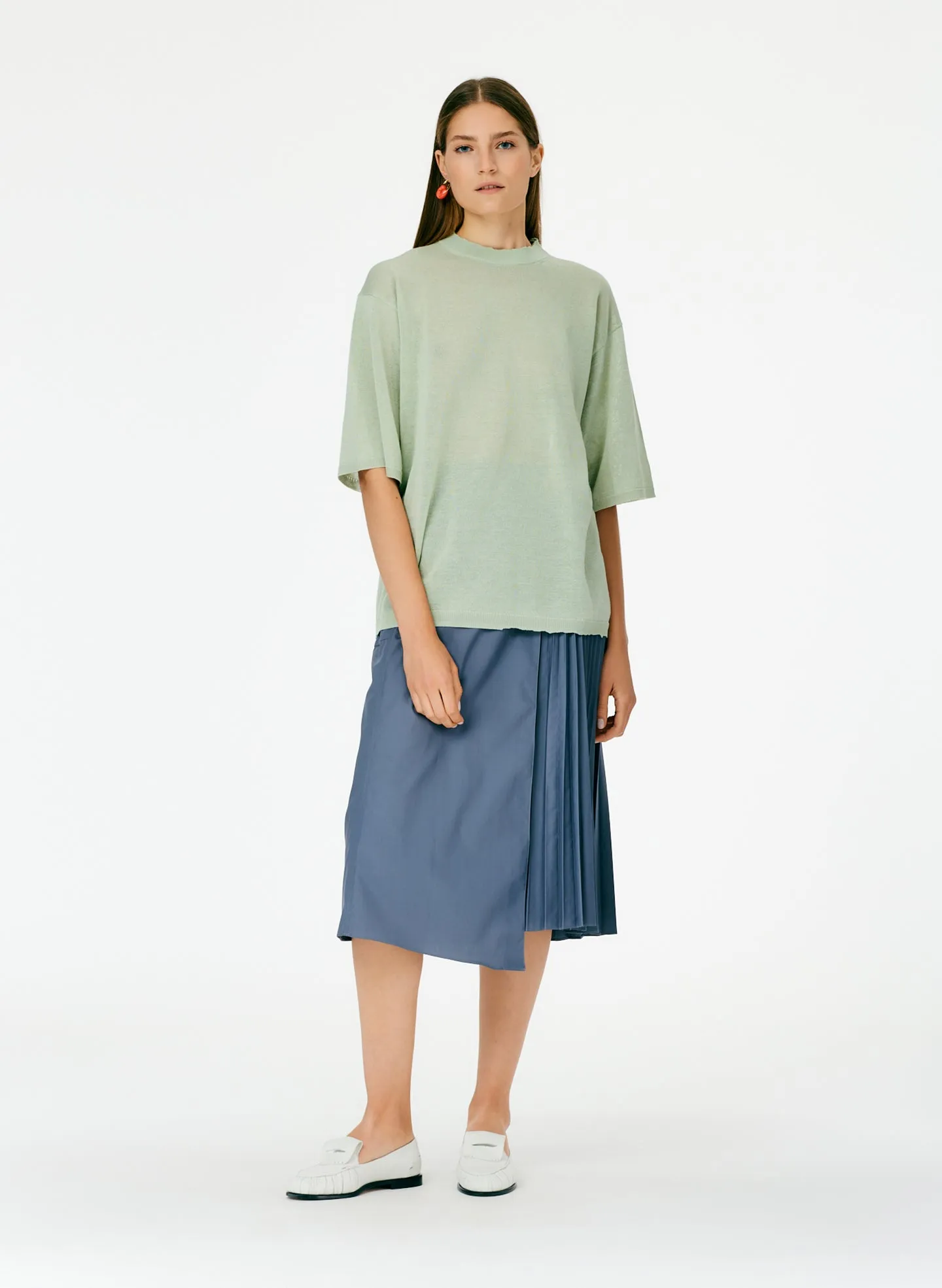 Crispy Cotton Oversized Easy T-Shirt