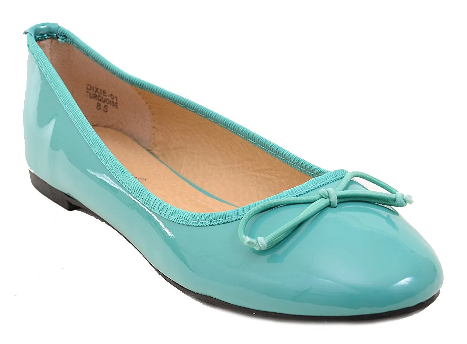 Cute Teal Women's Dixie-01 Ballet Flat