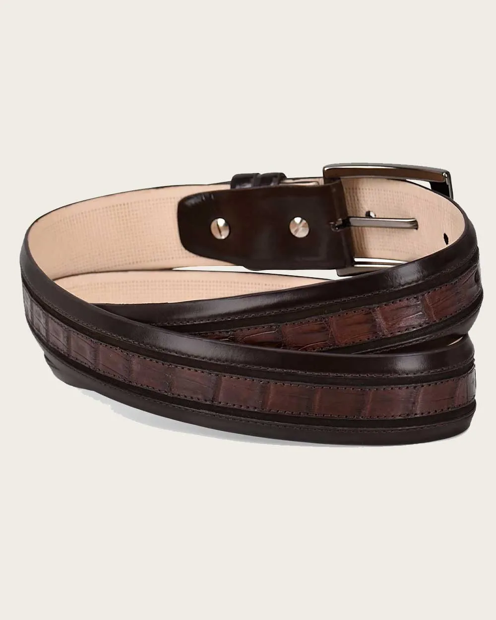 Dark brown ultra exotic Belt