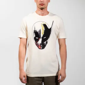 Deadpool & Wolverine Movie Masks Natural Tee