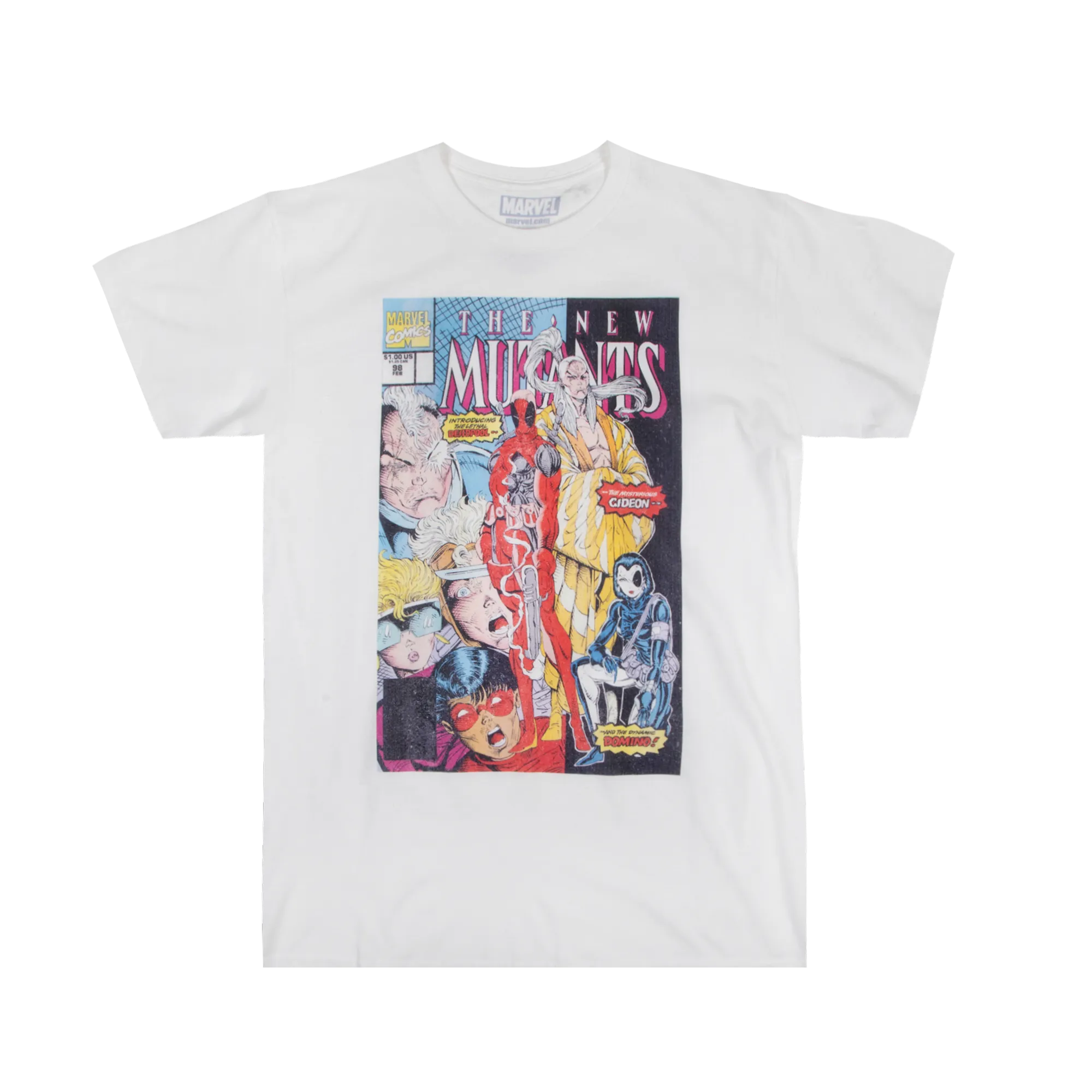 Deadpool The New Mutants 98 White Tee