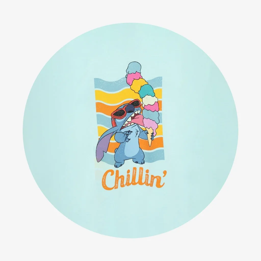 Disney Stitch Chillin' Beach Towel