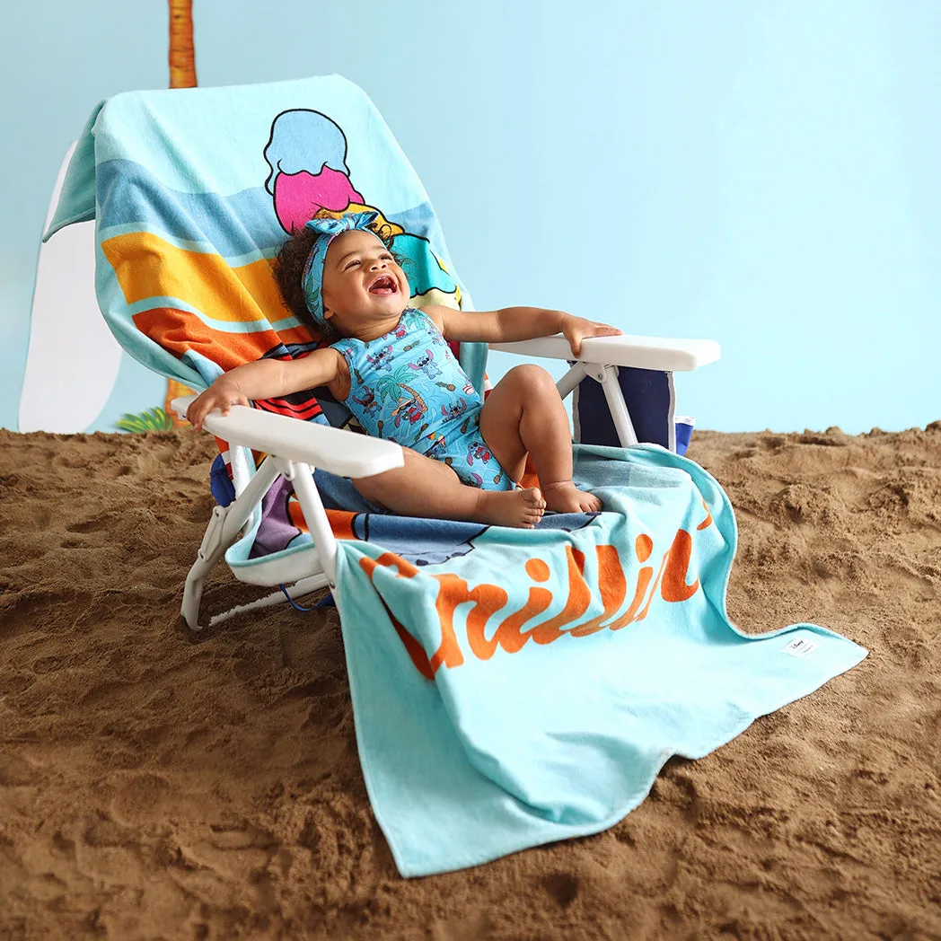 Disney Stitch Chillin' Beach Towel