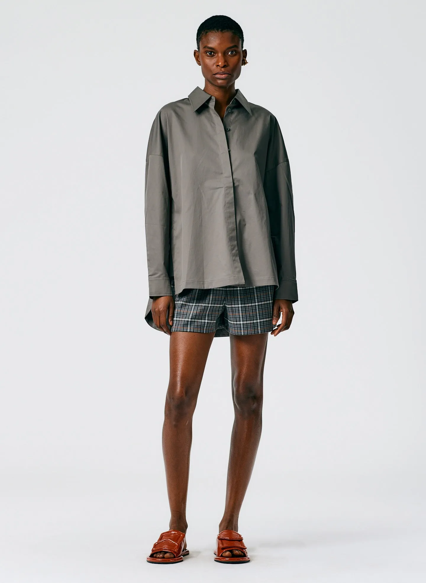 Eco Poplin Oversized Shirt