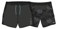 Exploration Trail Recycled Shorts - Black