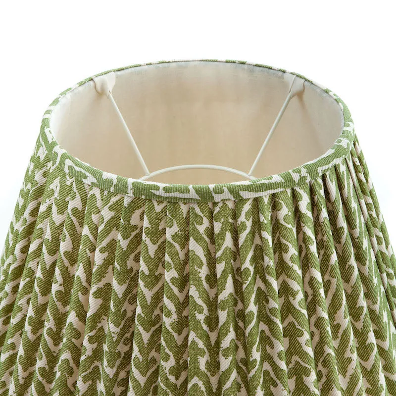 Fermoie Lampshade in Green Rabanna