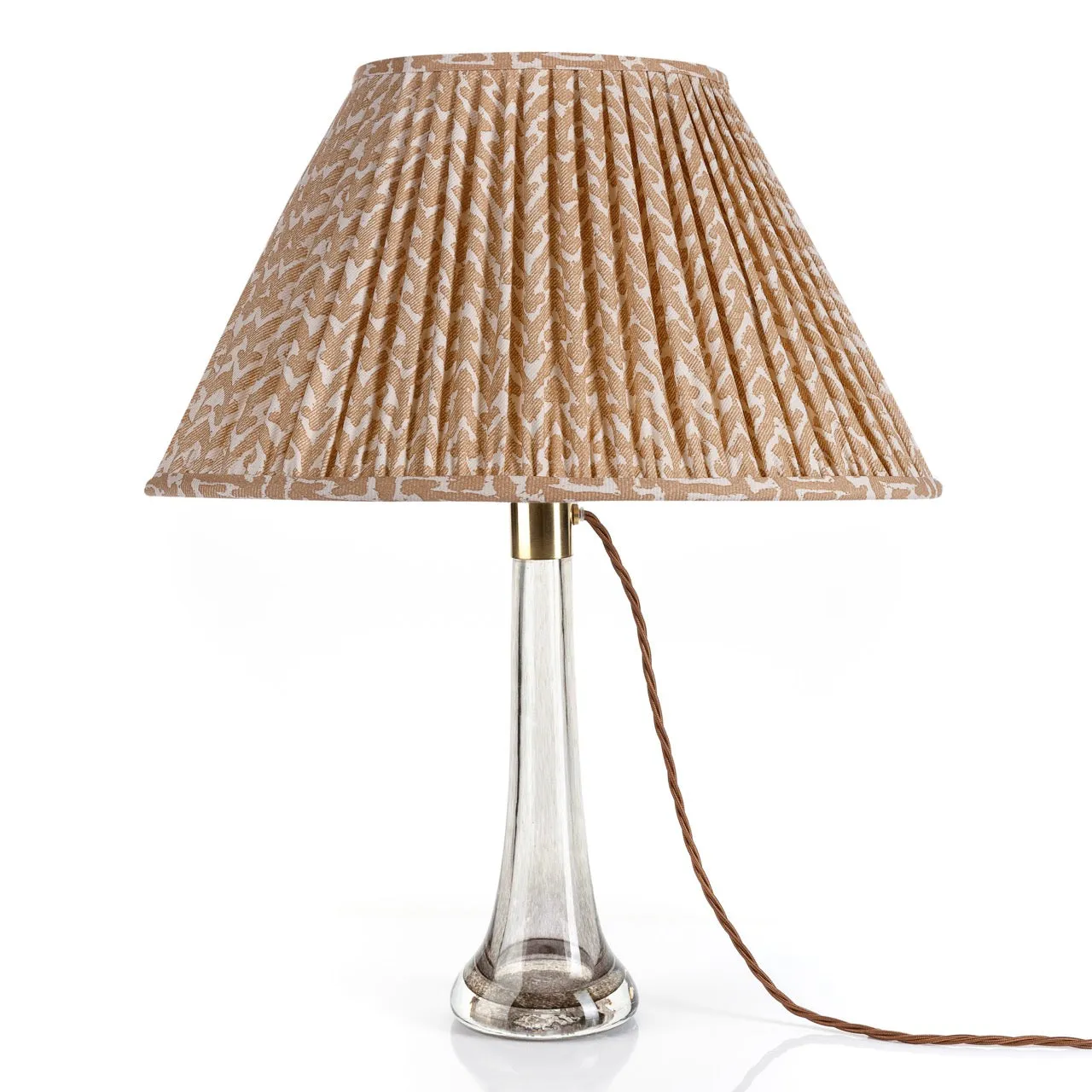 Fermoie Lampshade in Nut Brown Rabanna