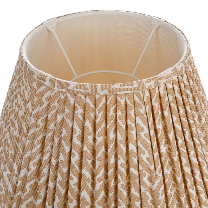 Fermoie Lampshade in Nut Brown Rabanna