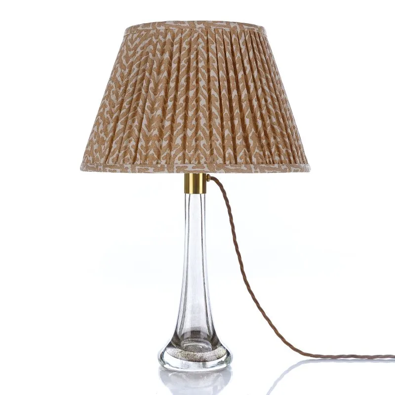 Fermoie Lampshade in Nut Brown Rabanna