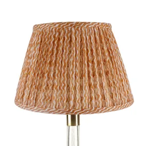 Fermoie Lampshade in Orange Popple