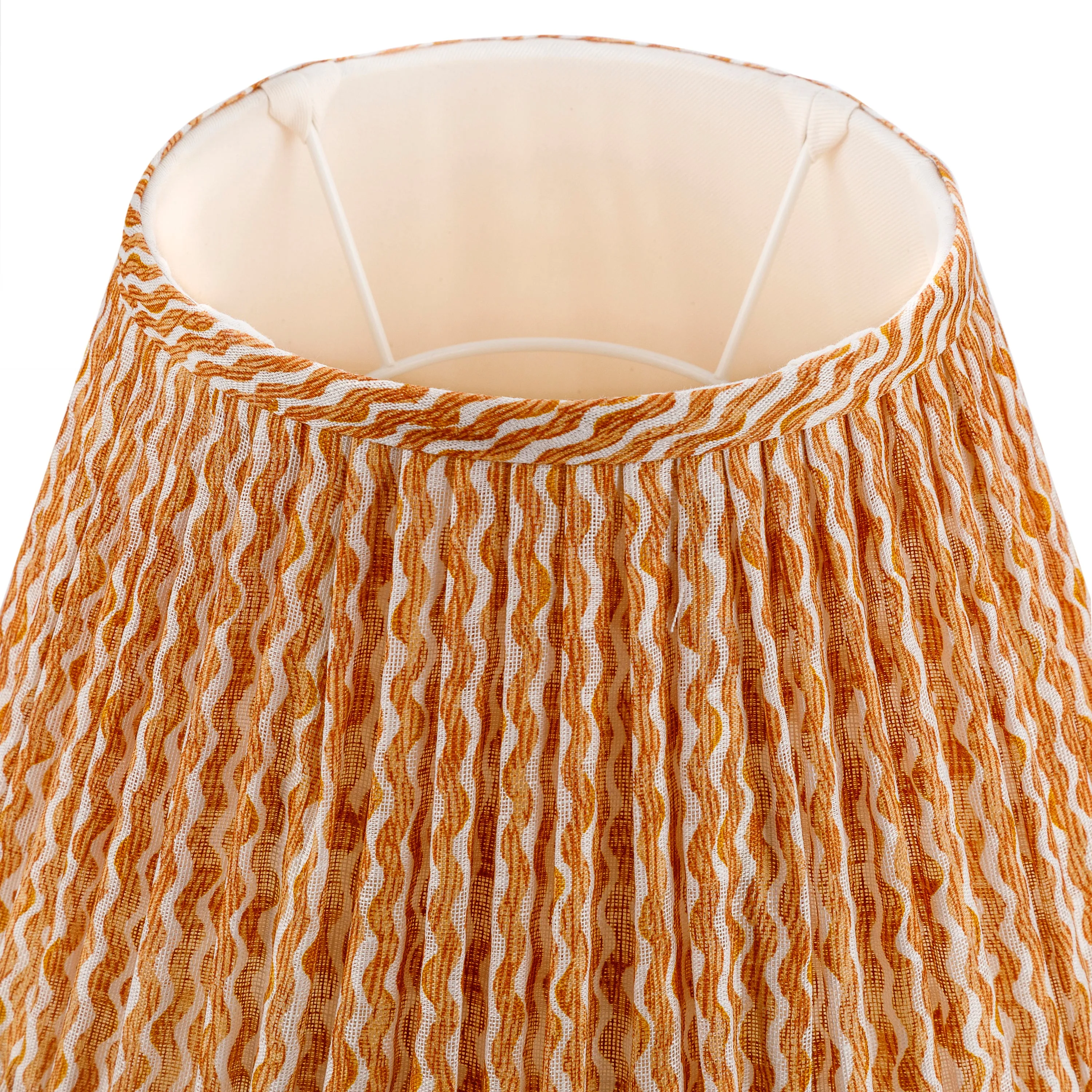 Fermoie Lampshade in Orange Popple