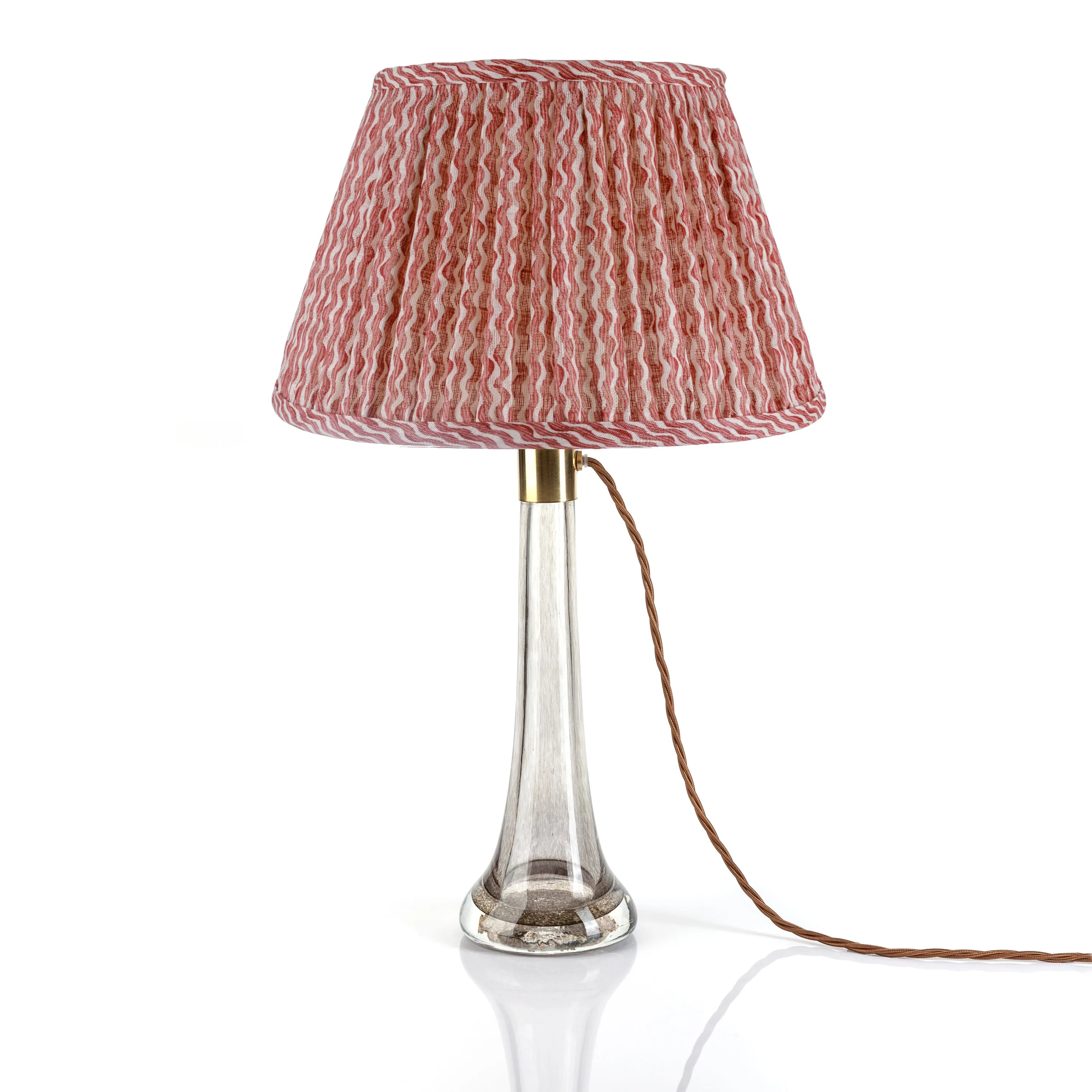 Fermoie Lampshade in Red Popple