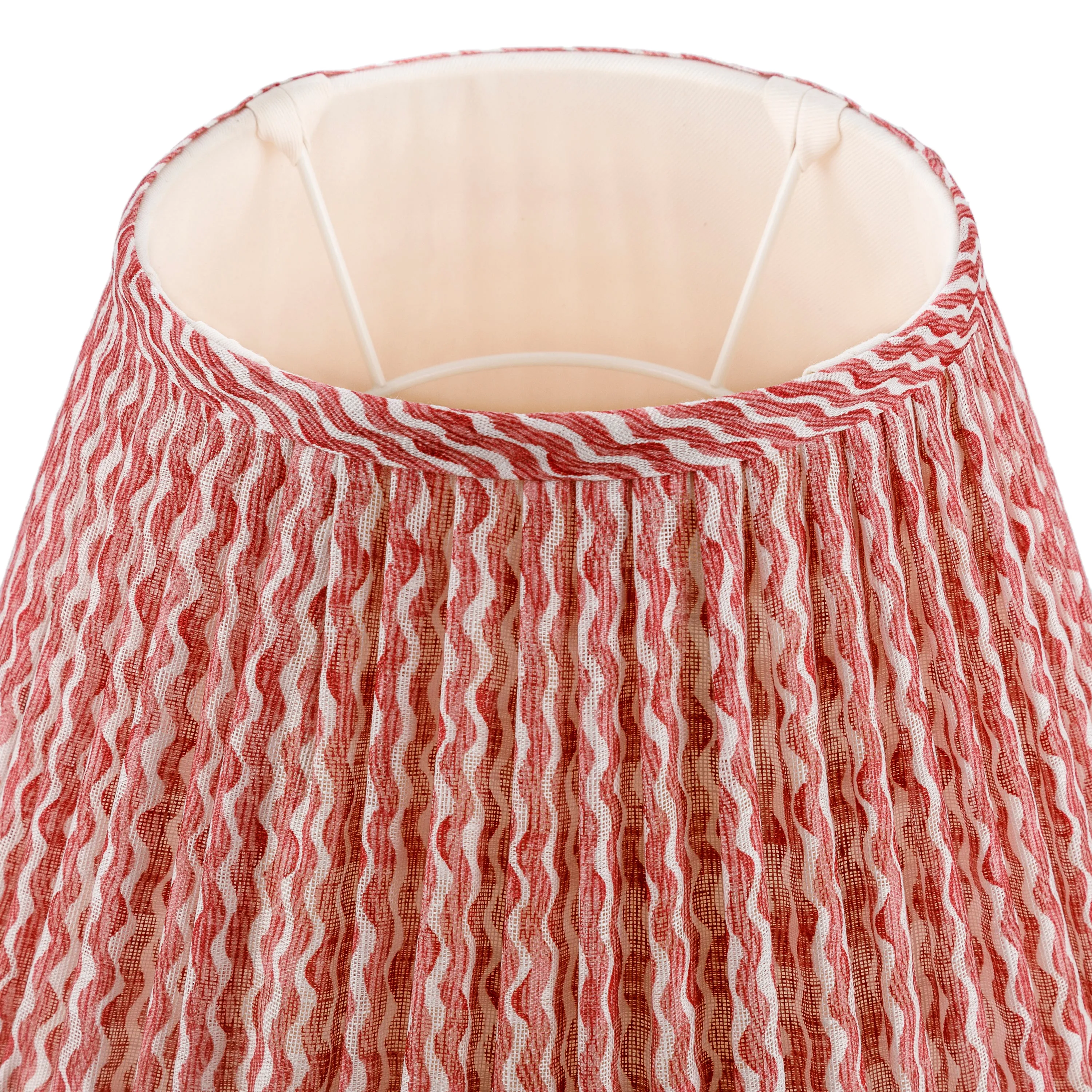 Fermoie Lampshade in Red Popple